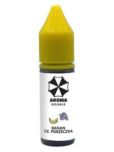 Aroma double 15ml - Banan Czarna porzeczka