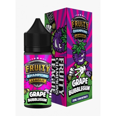 Koncentrat Fruity Champions League 30ml - Grape Bubblegum Koncentrat Fruity Champions League 30ml - Grape Bubblegum