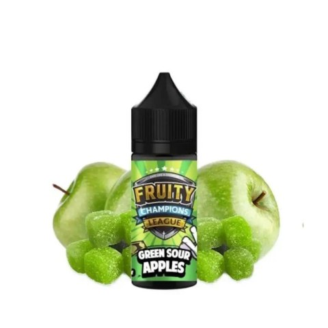 Koncentrat Fruity Champions League 30ml - Green Sour Apples Koncentrat Fruity Champions League 30ml - Green Sour Apples